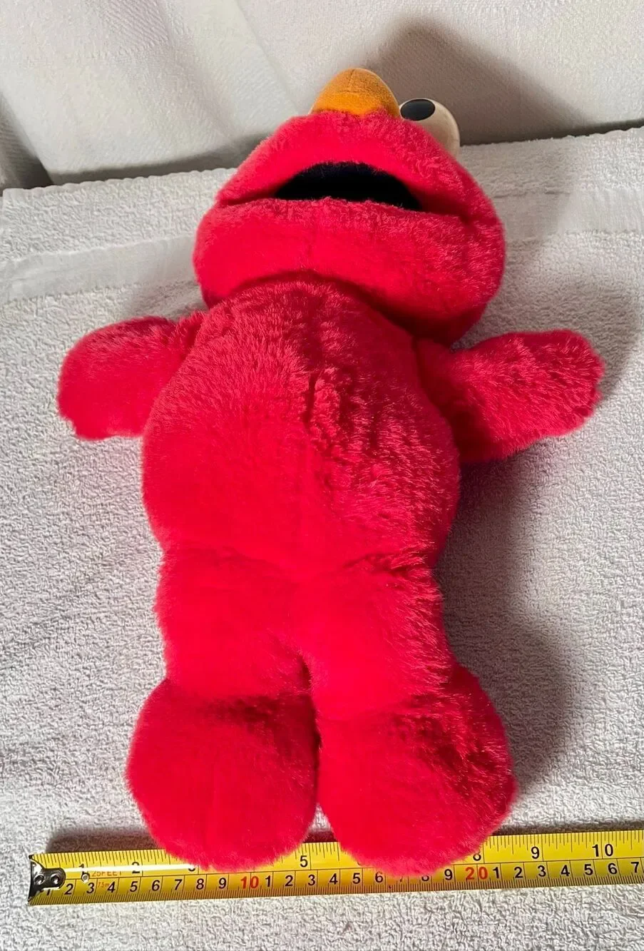 Vintage 1997 Tyco Sesame Street Original TICKLE ME ELMO Plush